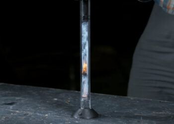 To Visualize How Diesel Fuel Detonates, Here It Is Igniting In Slow Motion
