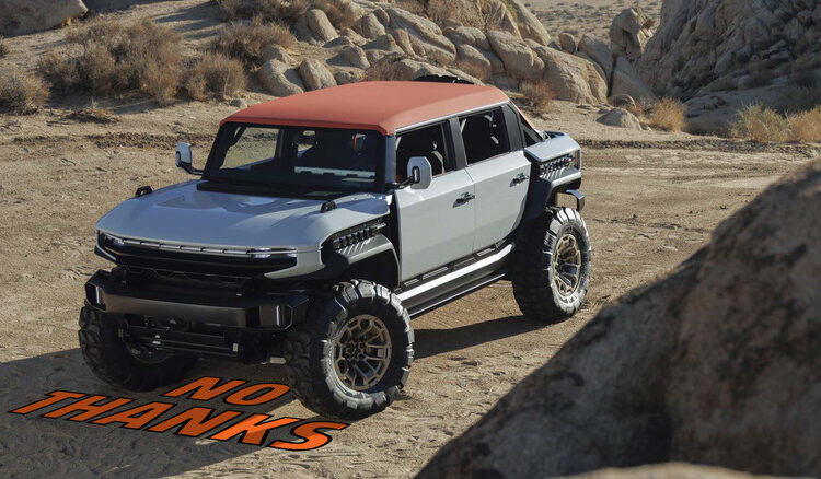 GMC Made The Hummer X For Me And My Climbing Polycule, And We Don’t Want It