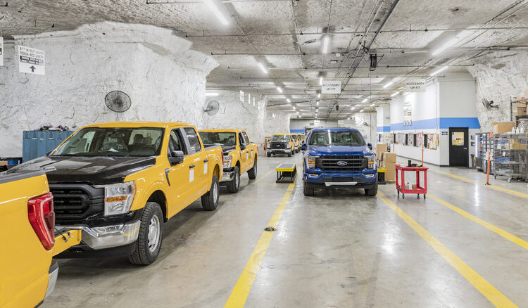 Why Ford And The U.S. Postal Service Both Use The Same Kansas City Cave