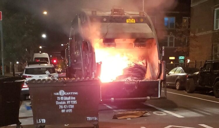 Lithium Ion Batteries Keep Exploding In New York City Garbage Trucks, Which Is A Problem