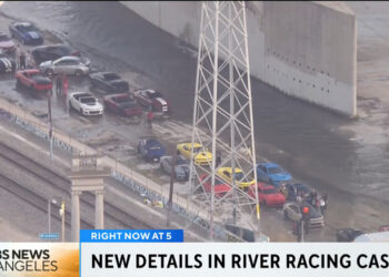 LAPD Arrests 86, Impounds 72 Vehicles For Illegal LA River Photo Shoot With Some Drivers ‘Being Idiots’