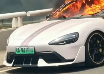 China’s Apple Built A Tesla Rival, And Now One Has Caught Fire