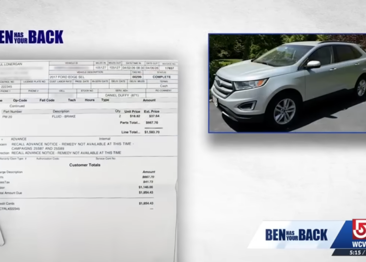 Ford Edge Owner Paid $1,854 After Recall Fix Wasn’t Ready