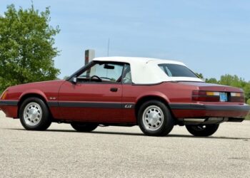 6k-Mile 1985 Ford Mustang GT Convertible at No Reserve