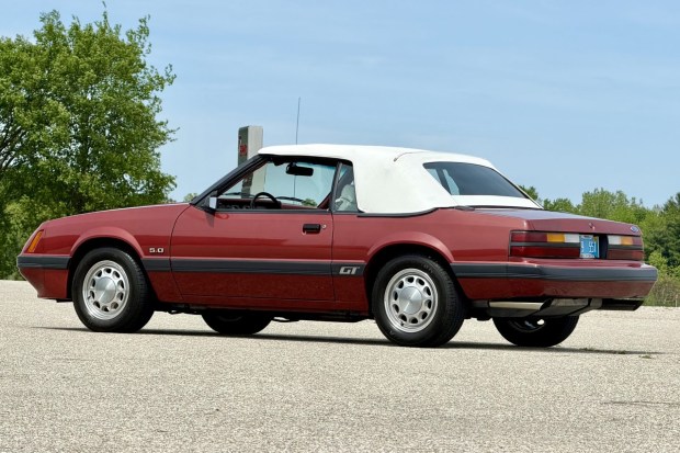 6k-Mile 1985 Ford Mustang GT Convertible at No Reserve
